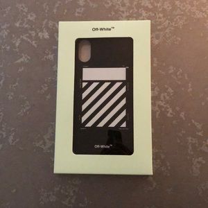 Off white iPhone X phone case!!